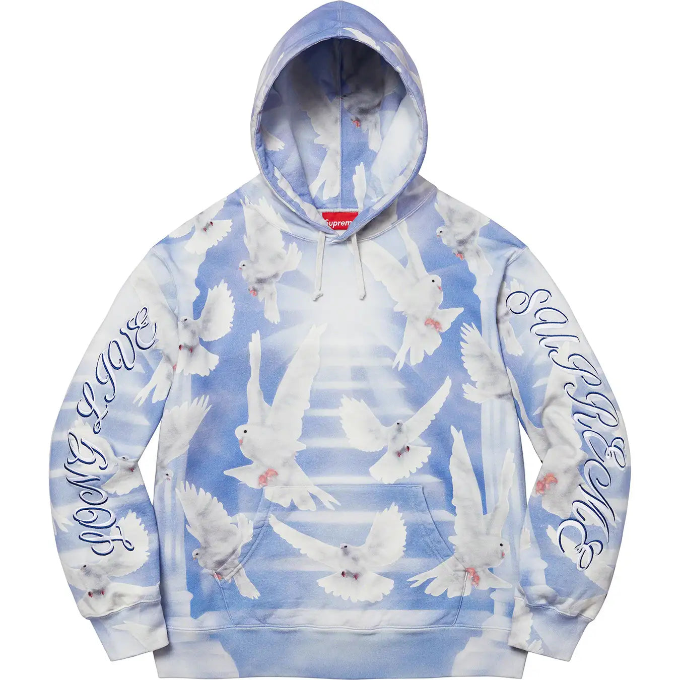 Doves hooded sweatshirt supreme sales
