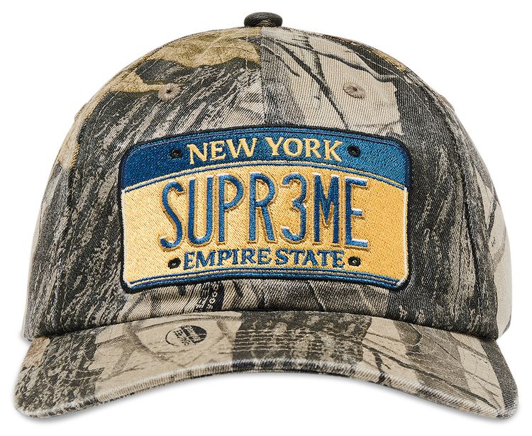 帽子 Supreme License Plate 6-Panel Supreme License Plate 6-Panel (SS25) - $48