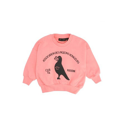 MINI RODINI 'Pigeons Chenille’ Sweatshirt
