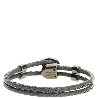 versace 'La Medusa' bracelet available GREY/SILVER