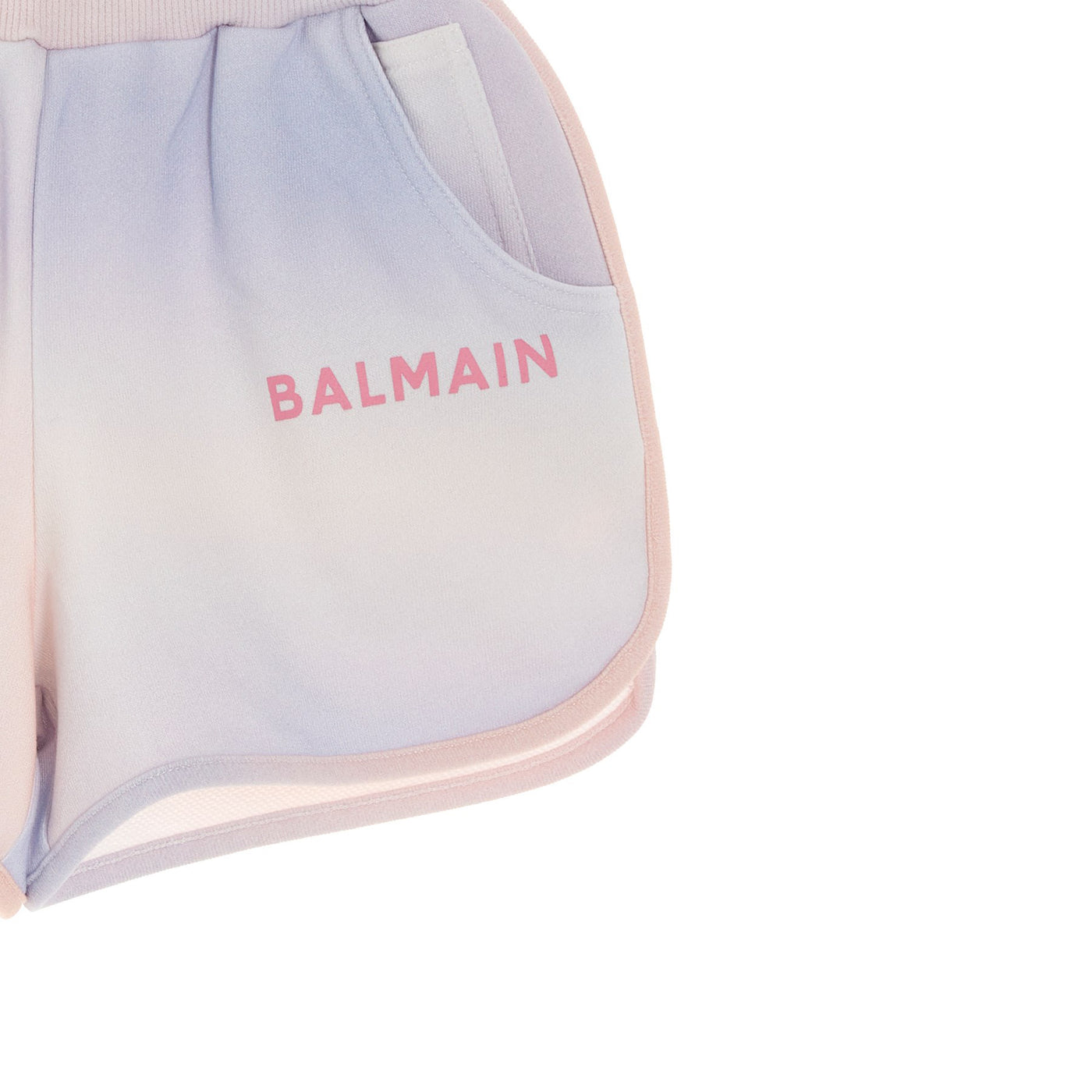 BALMAIN KIDS Logo Print Shorts