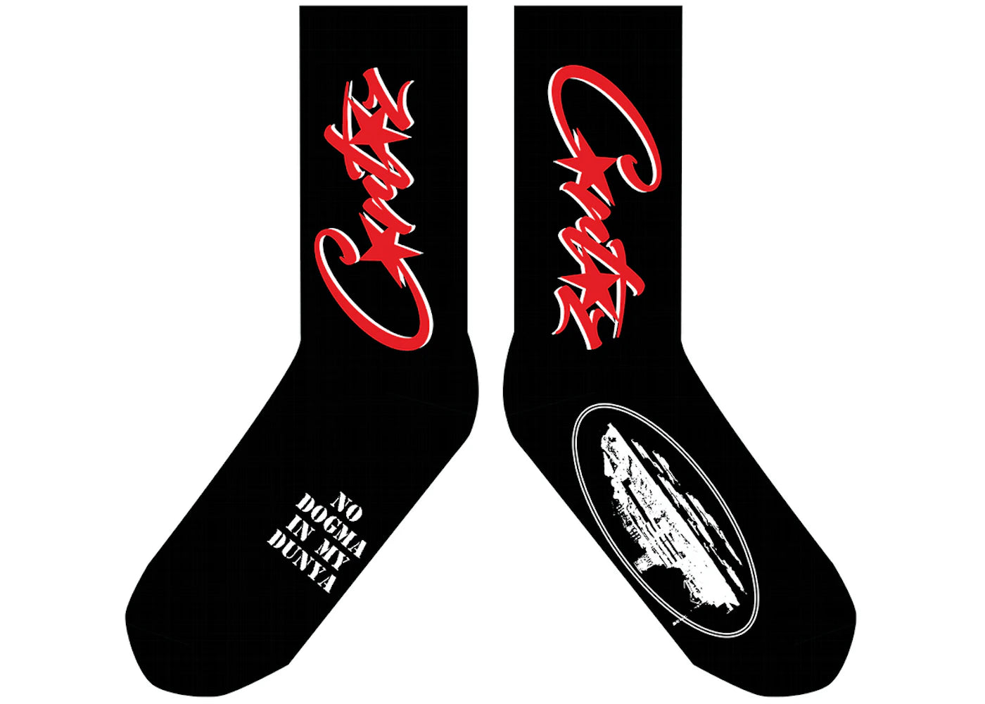 CORTEIZ Allstarz Socks Black/Red