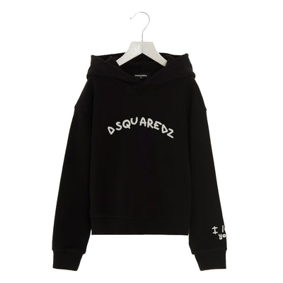 DSQUARED2 Logo Embroidery Hoodie