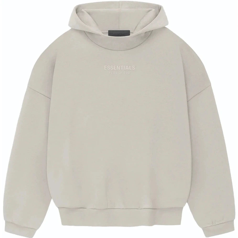 FEAR OF GOD Essentials hoodie silver cloud (FW23) – Royal Culture