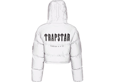 Trapstar Decoded Hooded Puffer 2.0 Jacket - Reflective Womens