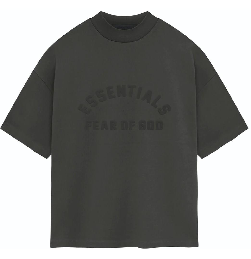 FEAR OF GOD Essentials heavy crewneck tee ink (SS24)