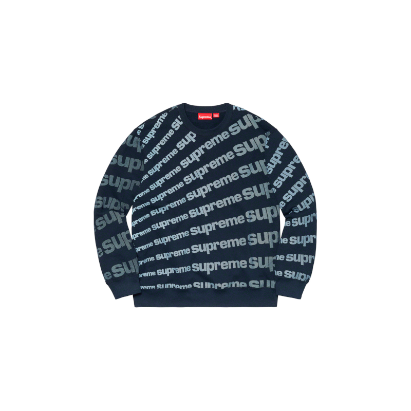 Supreme sweater navy on sale blue