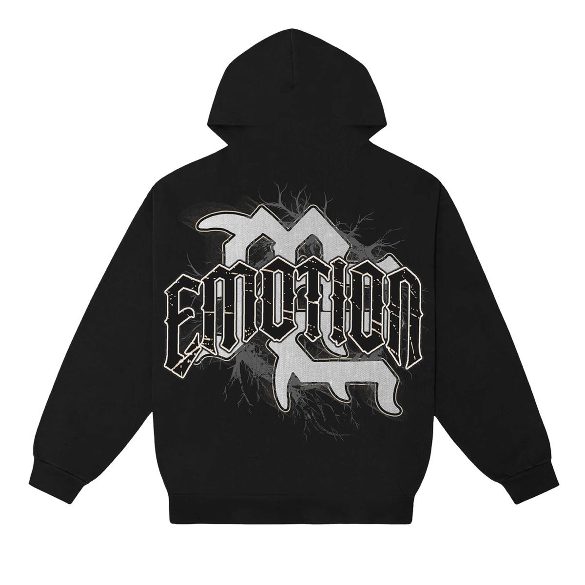 Mixed Emotions Premium Unisex Blinded Hoodie Black Limited Edition