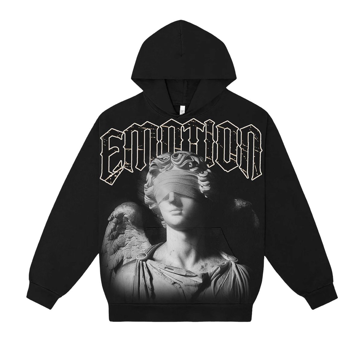 Mixed Emotions Premium Unisex Blinded Hoodie Black Limited Edition