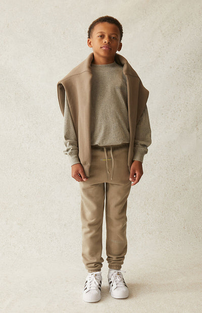 FEAR OF GOD ESSENTIALS SWEATPANTS SS21 MOSS KIDS/JR