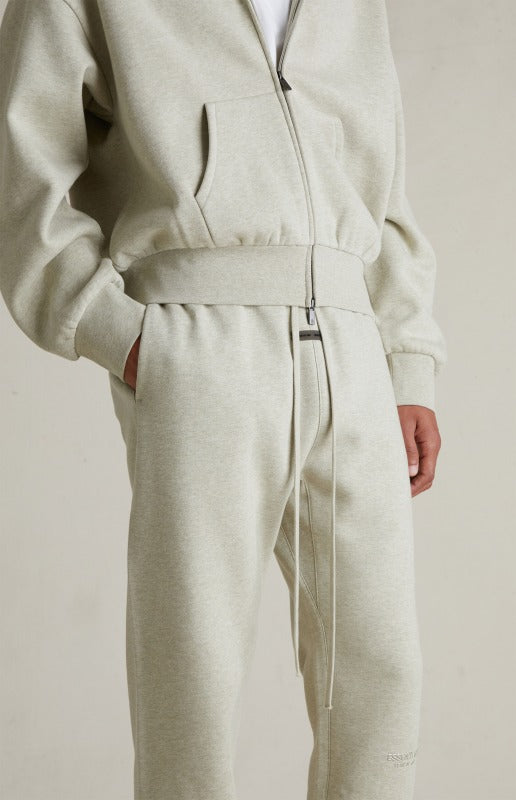 Fear Of God Essentials Vintage Metallic Logo Sweatpants ‘Heather Stone’ SP25