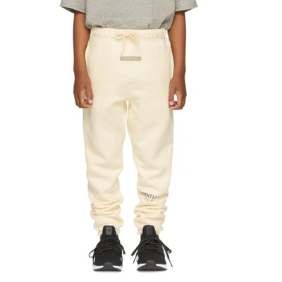 FEAR OF GOD ESSENTIALS SWEATPANTS SS21 BUTTERCREAM KIDS/JR