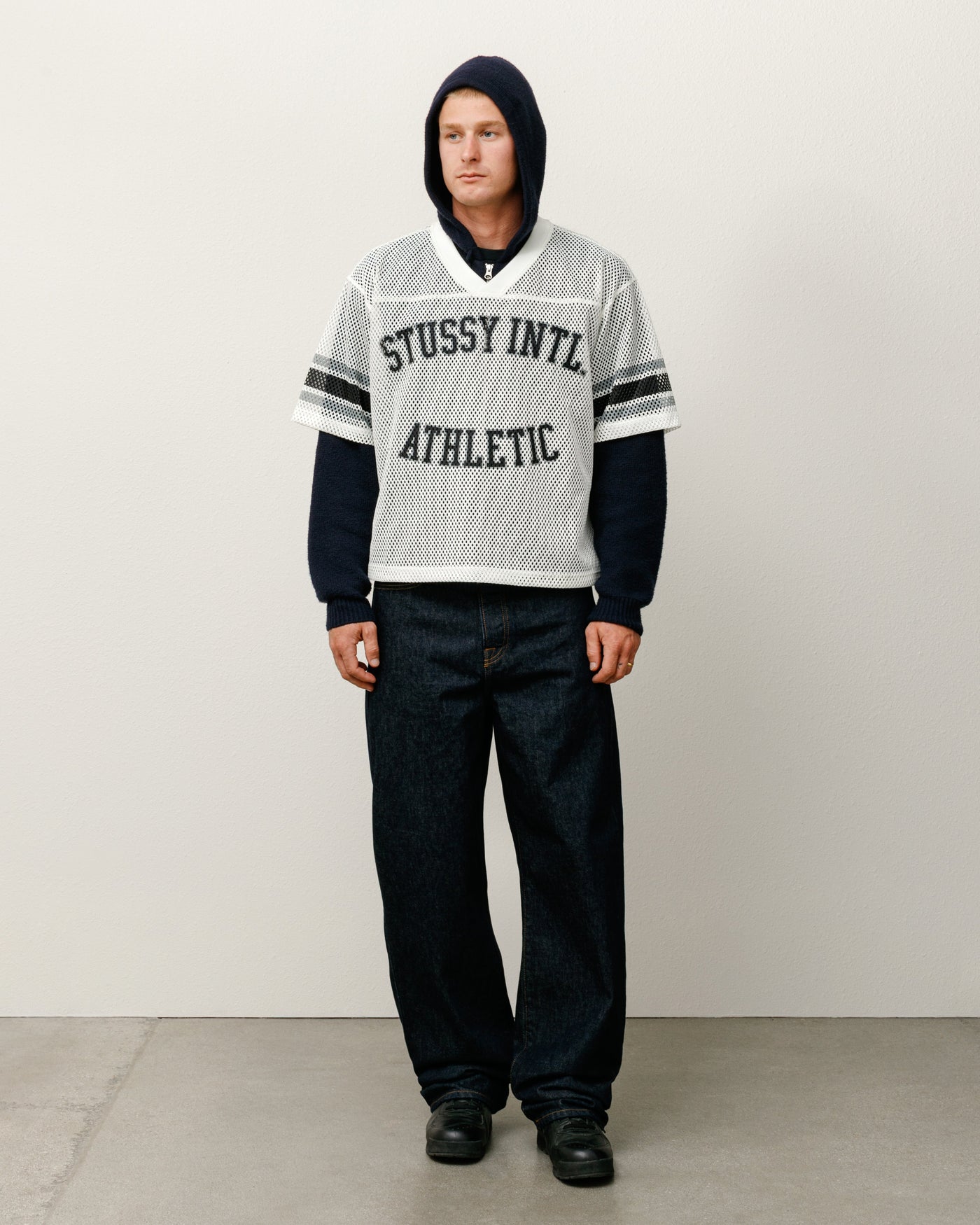 Stussy International Team Jersey White