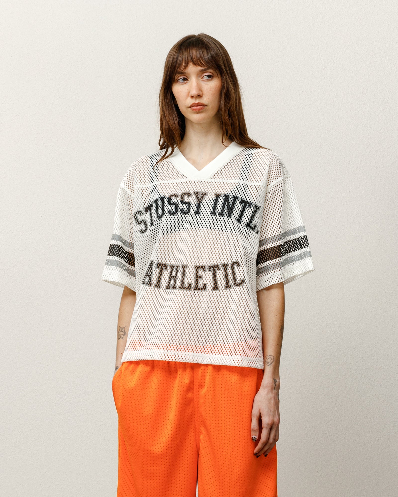 Stussy INTL Athletic Jersey White – Royal Culture