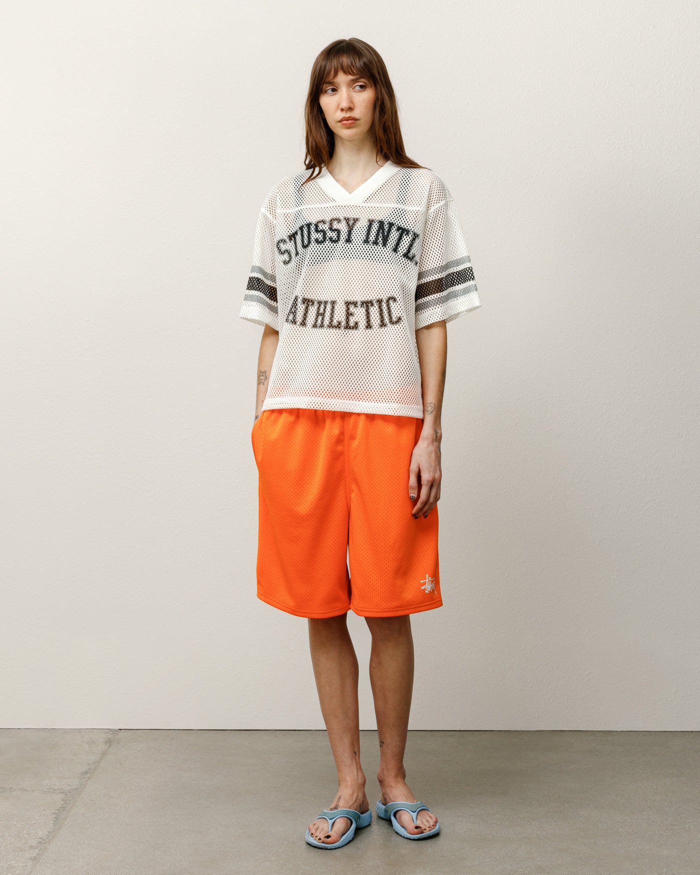 Stussy International Team Jersey White
