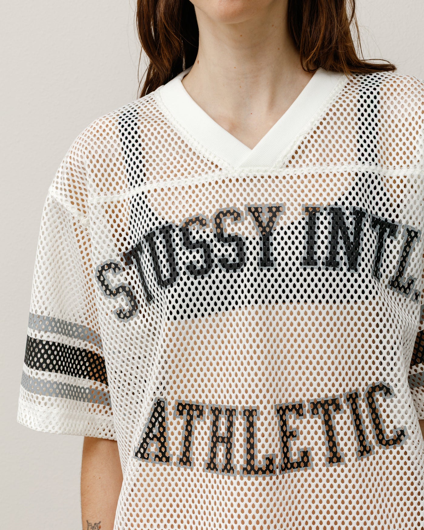 Stussy International Team Jersey White