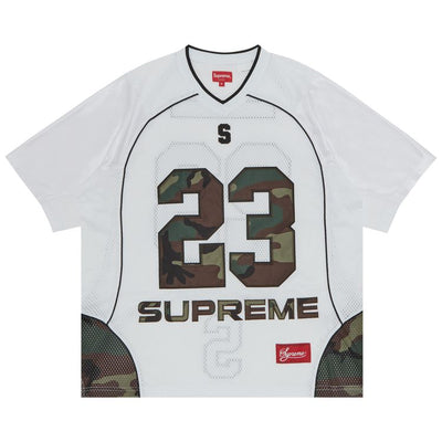 Supreme Perfect White Football Jersey