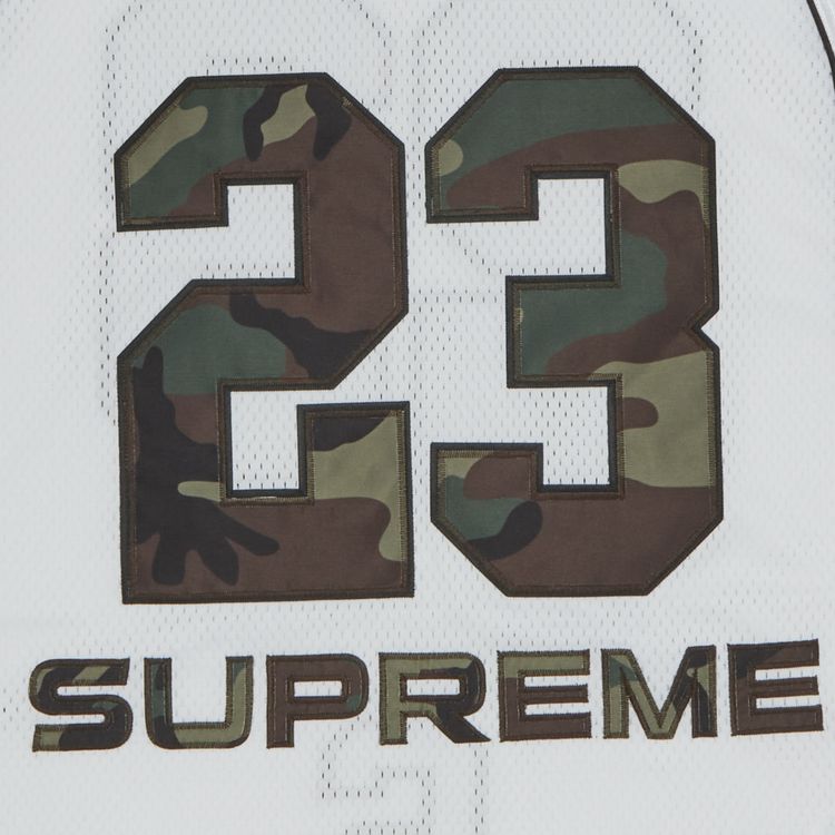 Supreme Perfect White Football Jersey