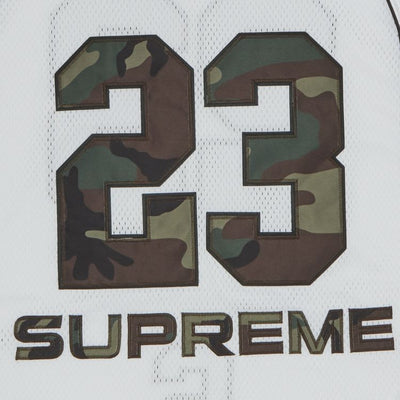Supreme Perfect White Football Jersey