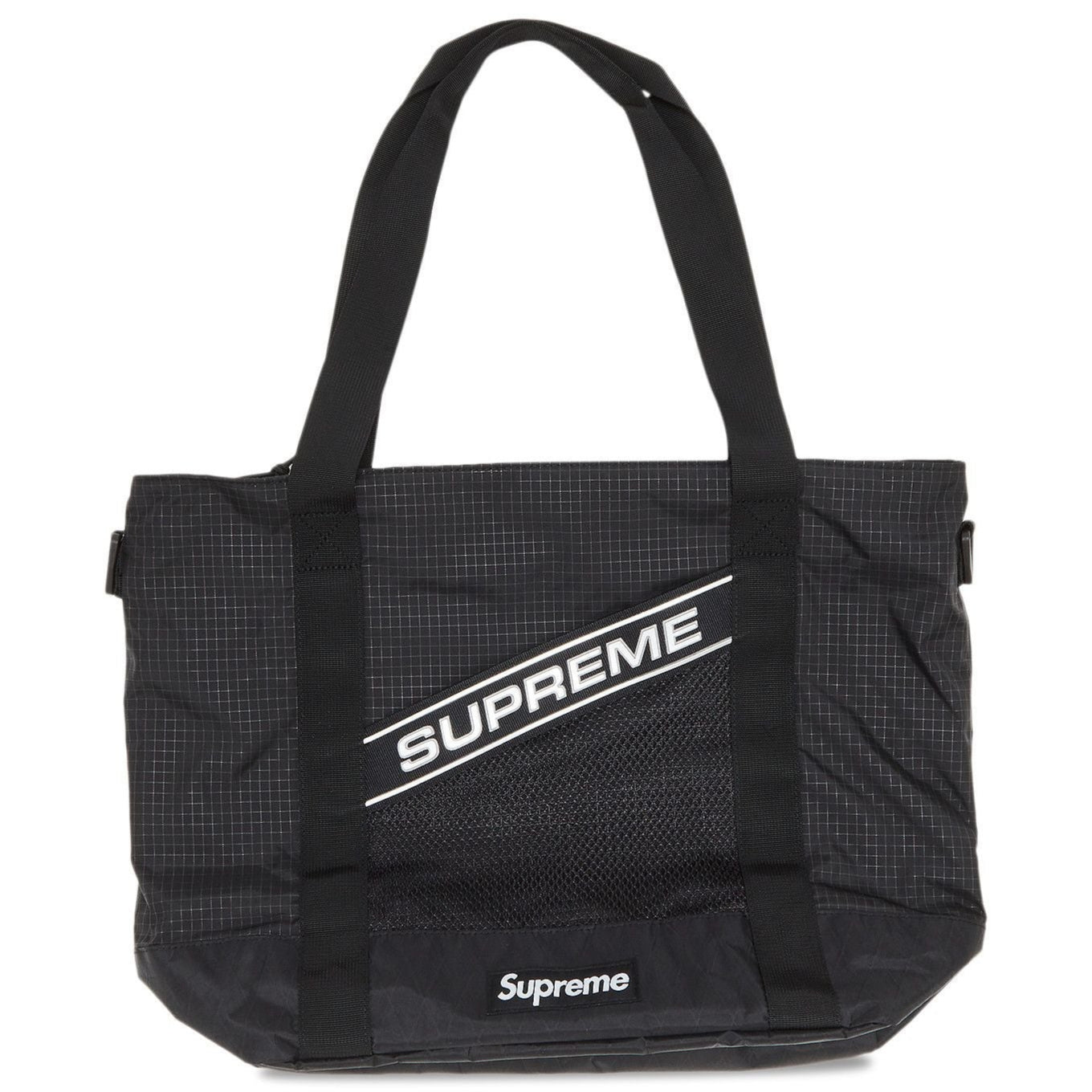 Supreme Black Tote Bag