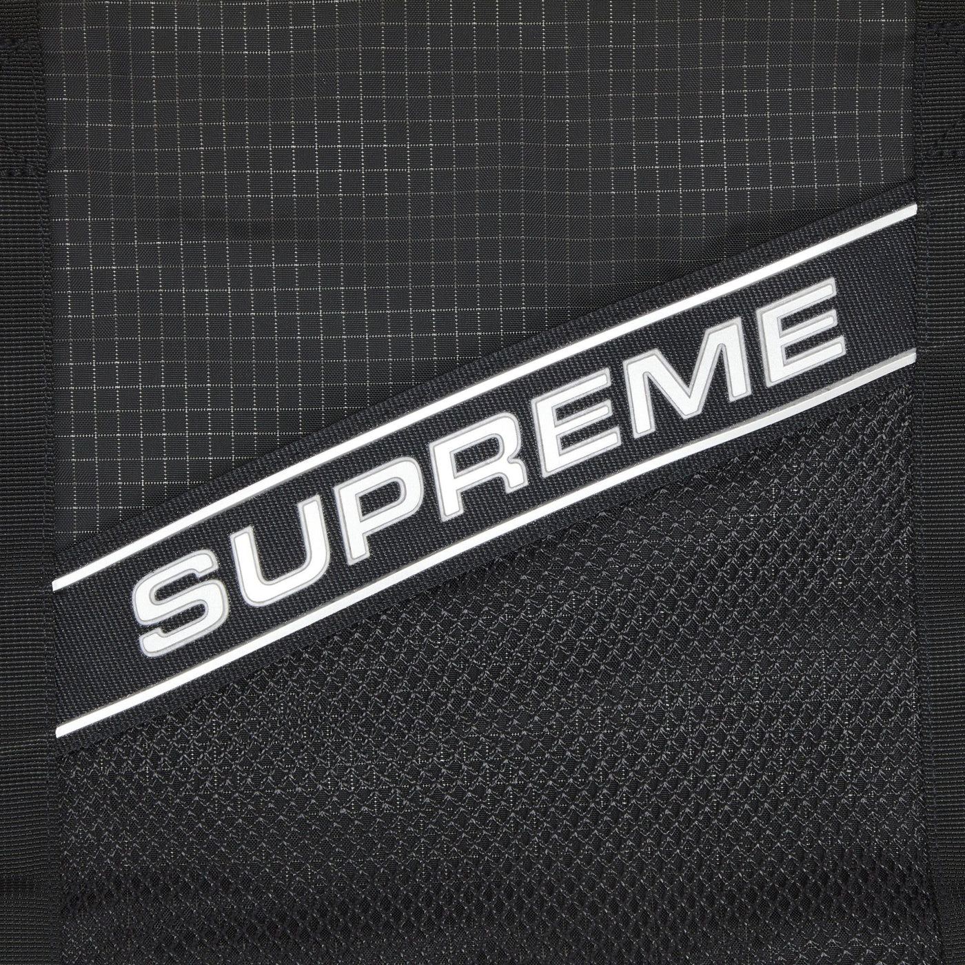 Supreme Black Tote Bag