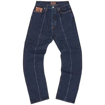 Corteiz C-Star Denim Pants Dark Wash