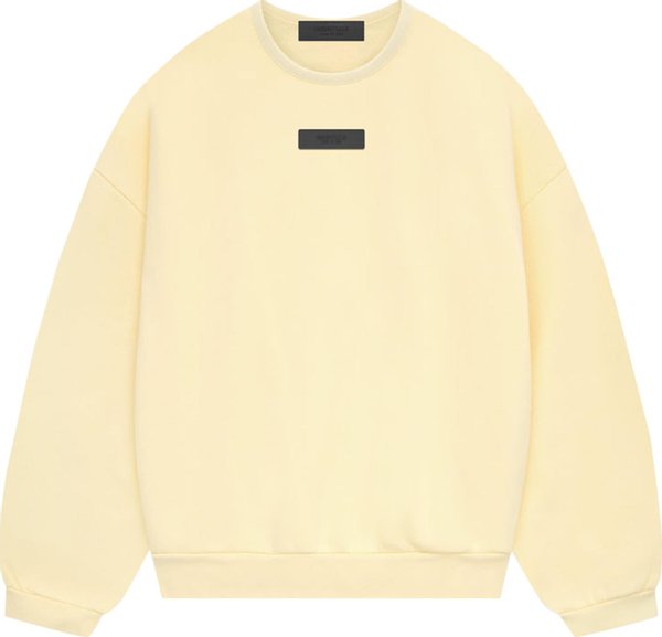 FEAR OF GOD Essentials crewneck sweatshirt garden yellow (SS24)