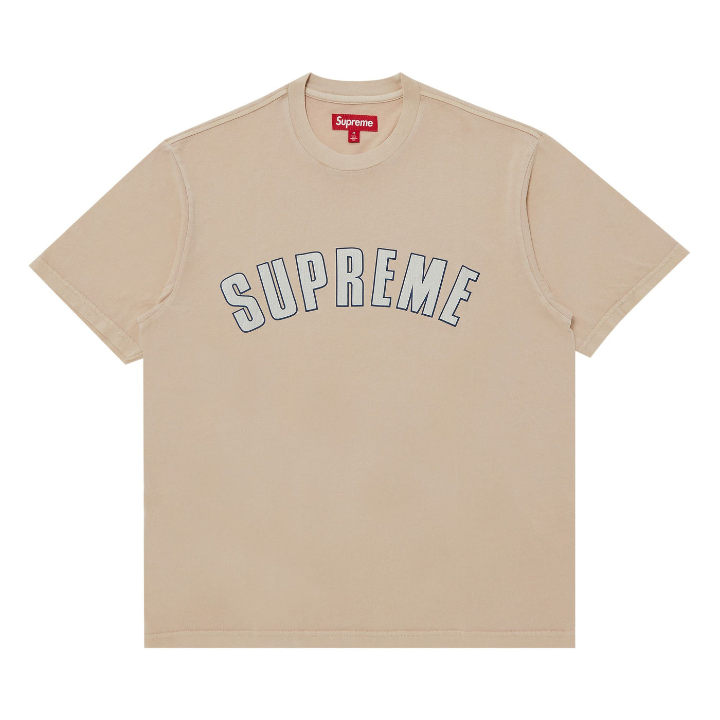 Supreme Cracked Arc Short-Sleeve Top Light Tan