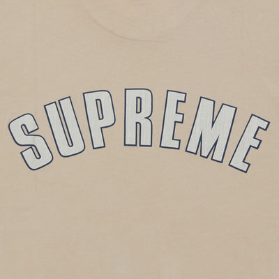 Supreme Cracked Arc Short-Sleeve Top Light Tan