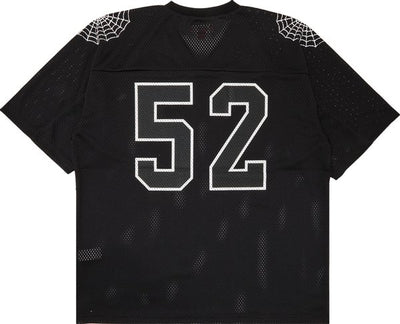 Supreme SS24 Spiderweb Football Jersey 'Black'