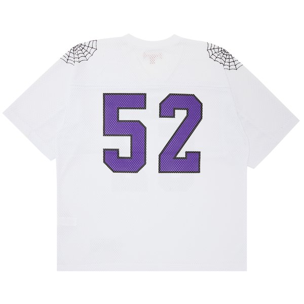 【24ss】Supreme Spiderweb Football Jerse Supreme Spiderweb Football Jersey Navy Men's - SS24 - US