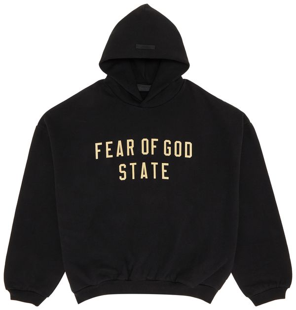 Fear Of God Essentials State Hoodie Black FW24