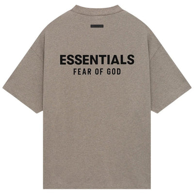 Fear of God Essentials SS25 T-Shirt 'Heather Grey'