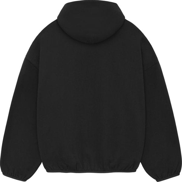 Fear of God Essentials Hoodie Jet Black (SS24)