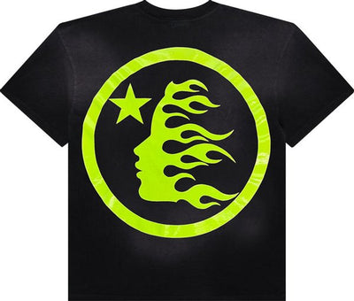 Hellstar Sports Core Gel Logo T-Shirt 'Black/Light Green'