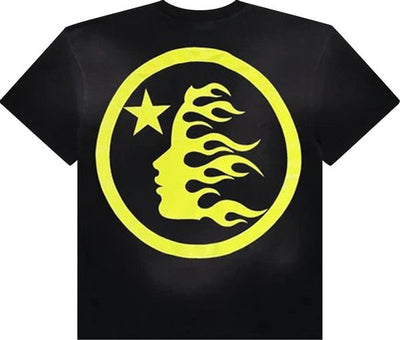 Hellstar Sports Core Gel Logo T-Shirt 'Black/Yellow