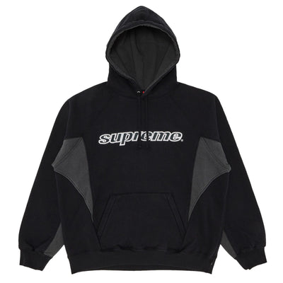 Supreme Division Hooded Sweat Black