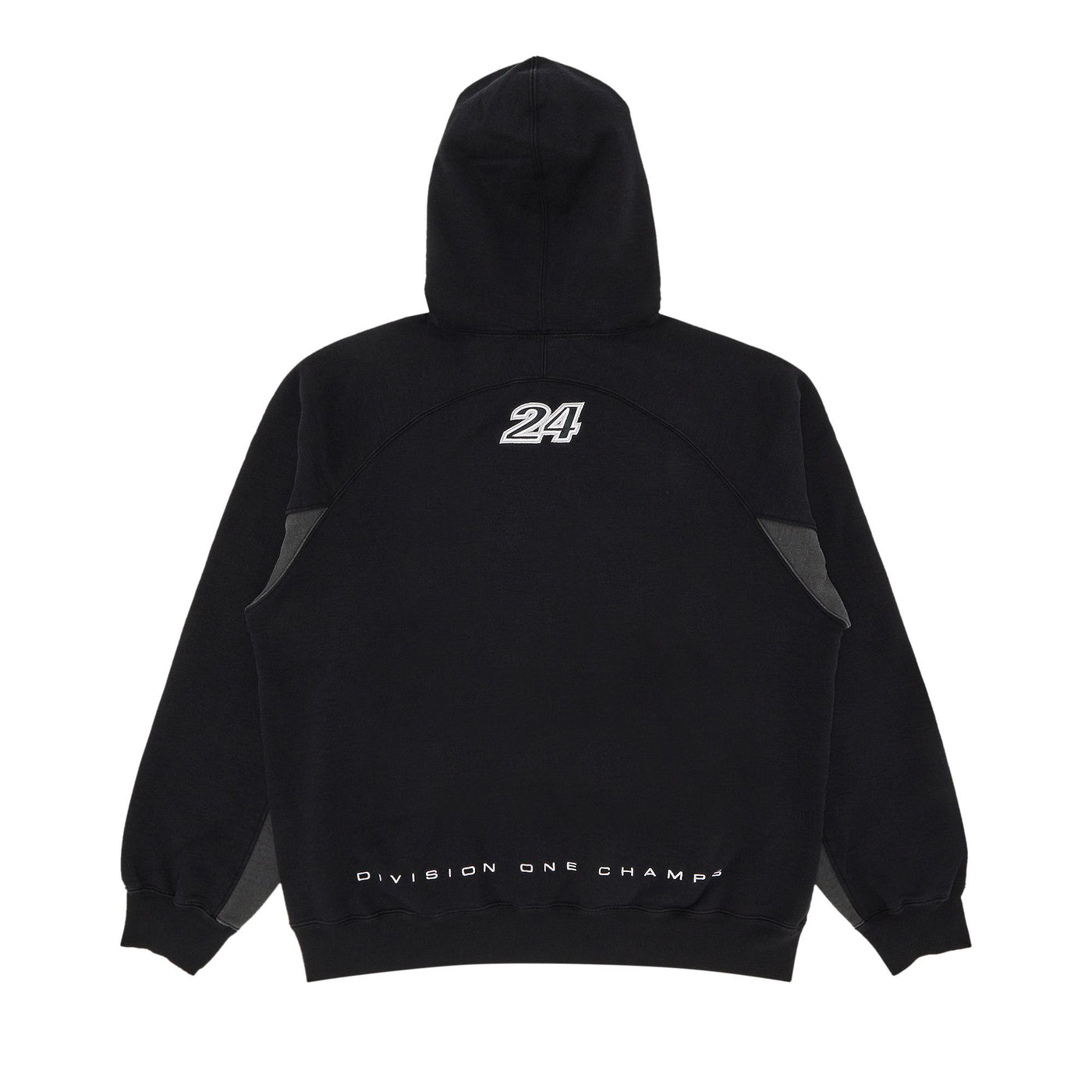 Supreme Division Hooded Sweat Black