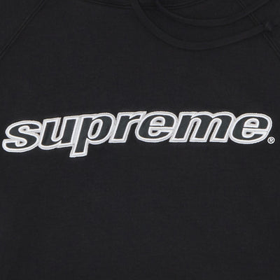 Supreme Division Hooded Sweat Black