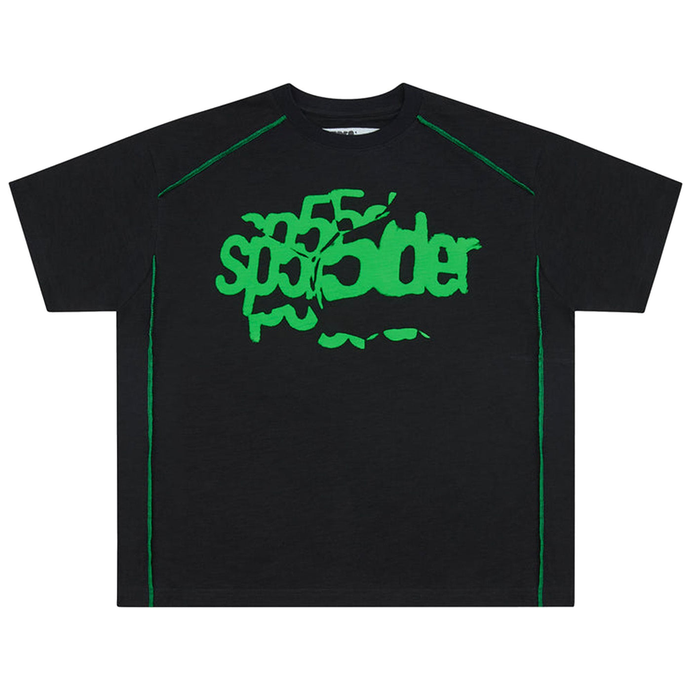 Sp5der Contrast Stitch Tee