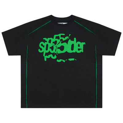 Sp5der Contrast Stitch Tee