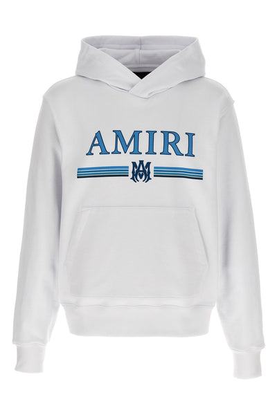 AMIRI 'MA Bar' hoodie white blue