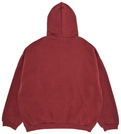 Fear of God Essentials Crimson Fleece Hoodie FW24