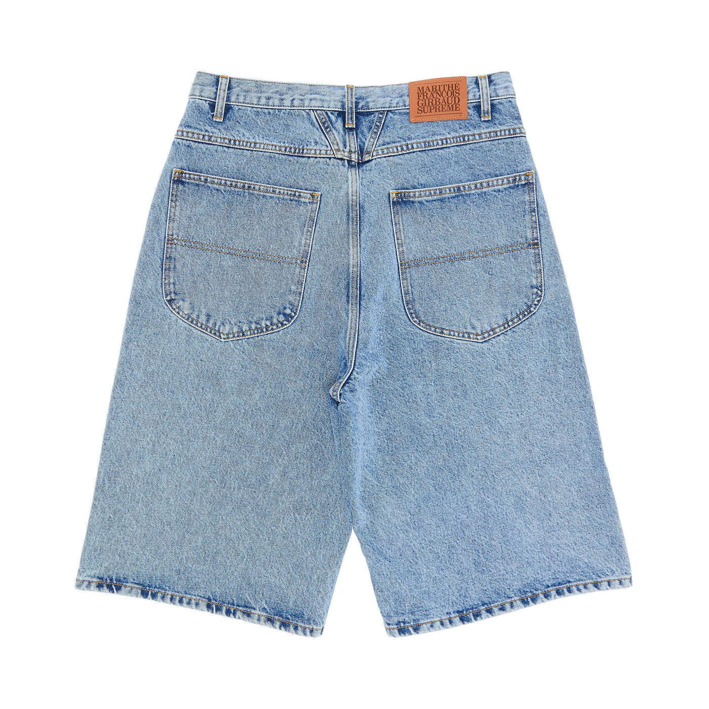 Supreme X Martithe Francois Girbaud X-Seam Baggy Denim Short Washed Indigo