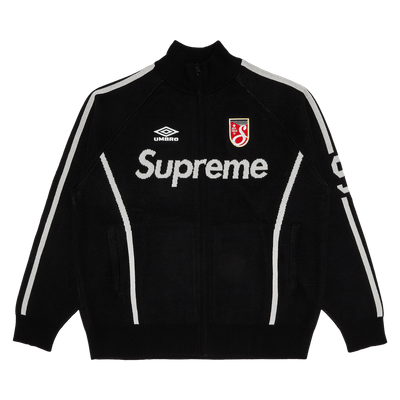 Supreme x Umbro Zip Up Sweater Black