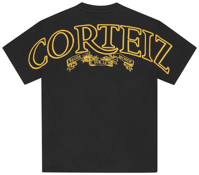 Corteiz Royale Heavyweight Tee Black/Yellow