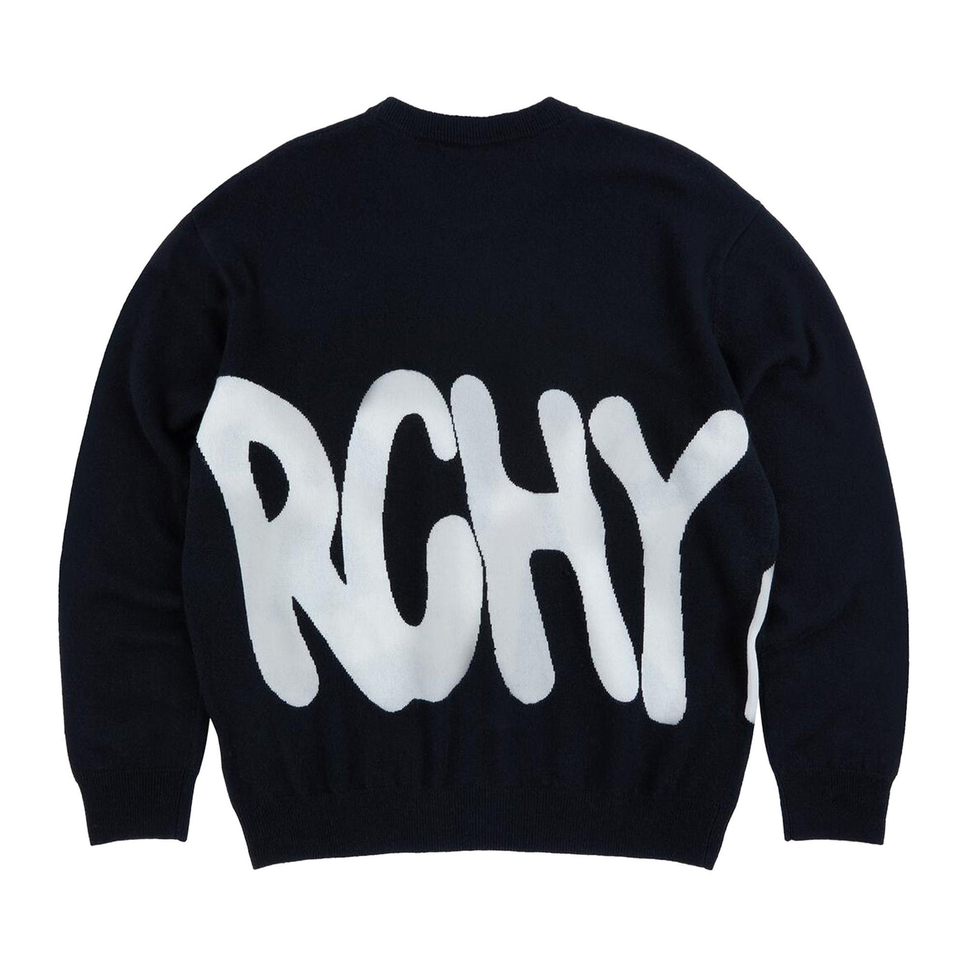 Syna World Synarchy Cashmere Sweater – Black Luxury Knit – Royal