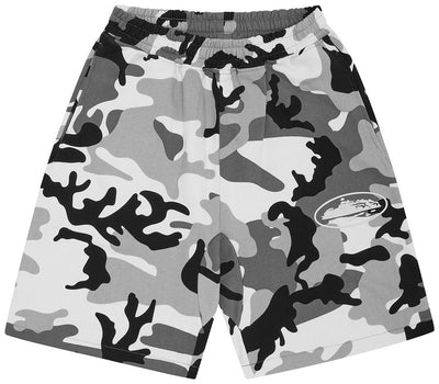 Corteiz Island Arctic Camo Puff Print Sweatshorts: Premium Streetwear Comfort