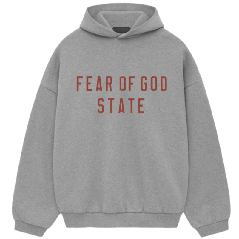 Fear Of God Essentials State Hoodie Dark Heather FW24