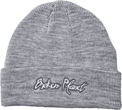 Broken Planet Grey Beanie – Soft Knit Streetwear Hat